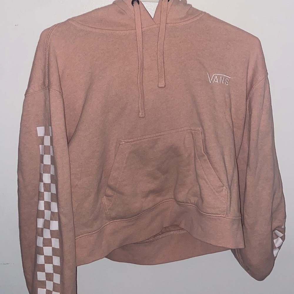 vans cropped hoodie